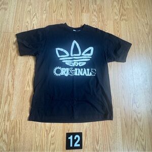Men’s Black Adidas Originals Graphic T-Shirt L